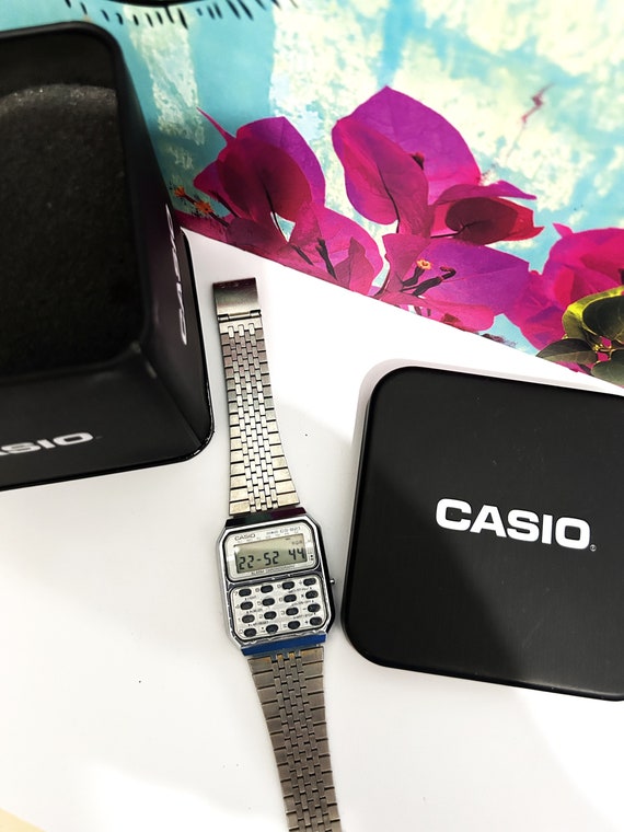 Vintage Casio CS-821 Calculator Watch Module 231 Very Good