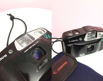 Canon Snappy B4 フィルムカメラ Vintage Canon Snappy LX 35mm Film Camera: Tested & Working, With