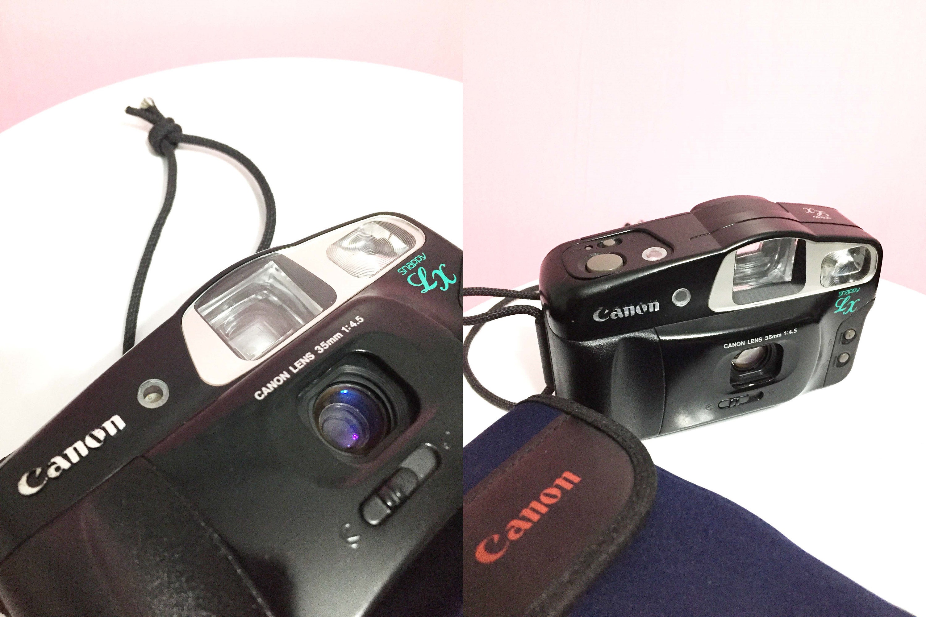 Vintage Canon Snappy LX 35mm Film Camera: Tested & Working, With