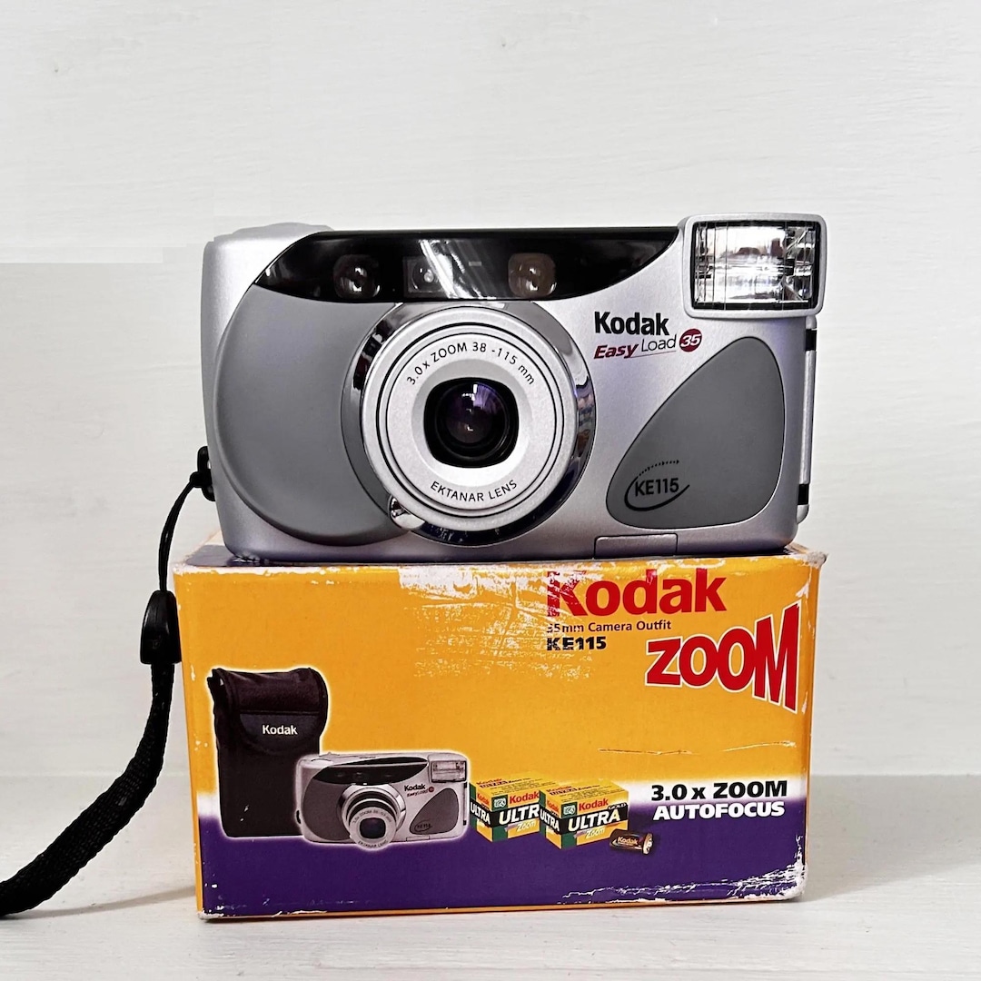 Lens Kodak Easy Load 35 Ke115 Vintage Kodak KE115 Easyload, Camera