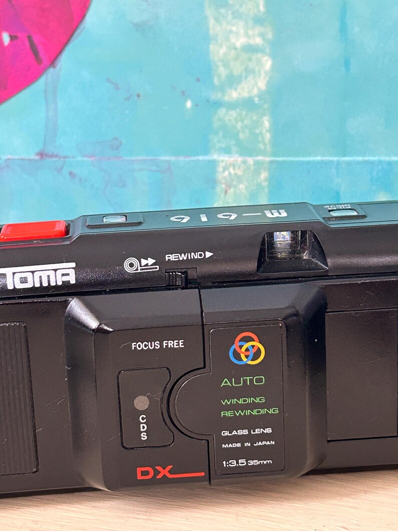 Wincoding Camera Rare Toma M-616 35mm / Compact Camera/ Japan Lomography 1985 Toma ...