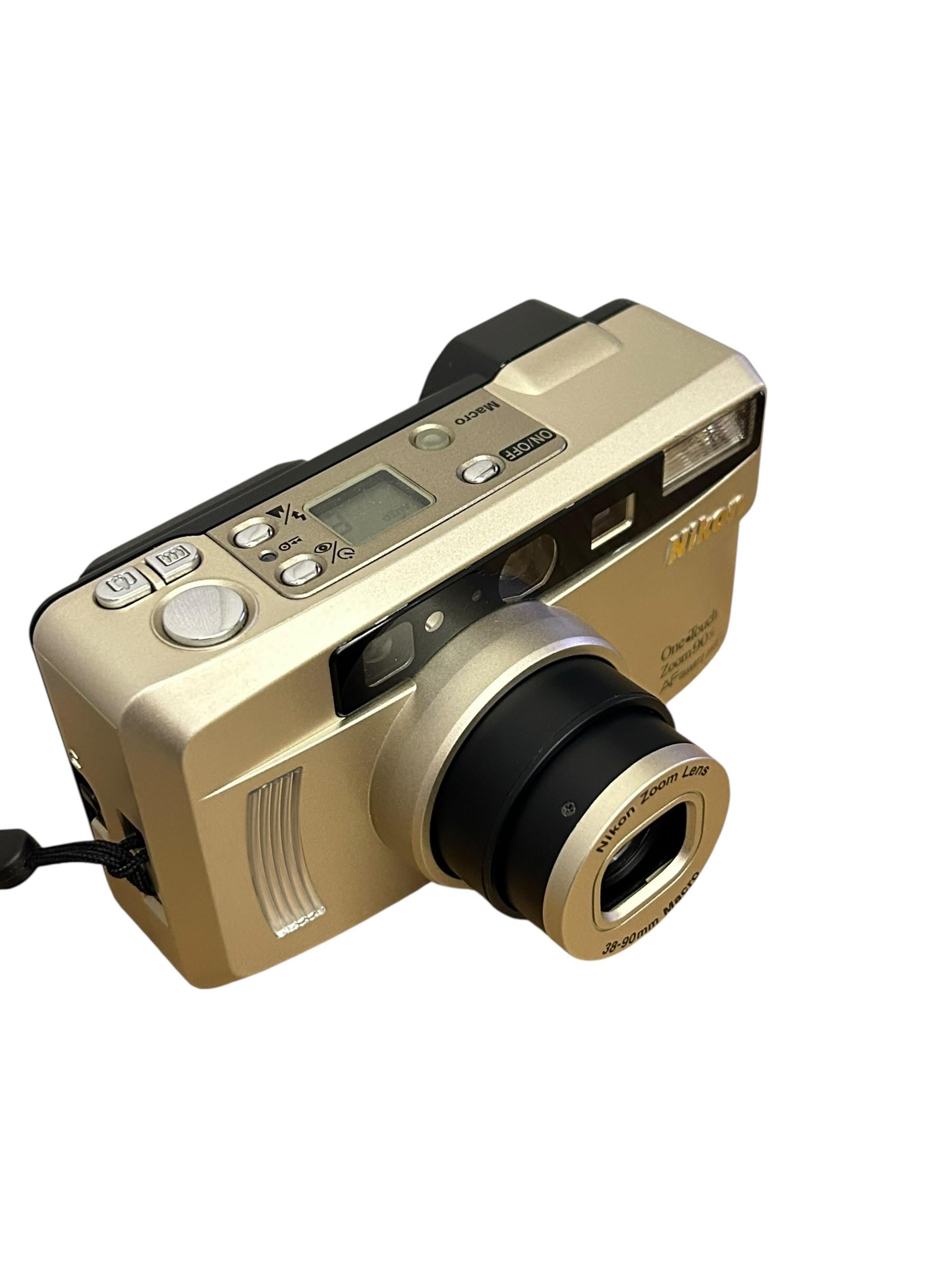 Vintage Nikon One Touch Zoom 90s Camera (full Set, Tested Working