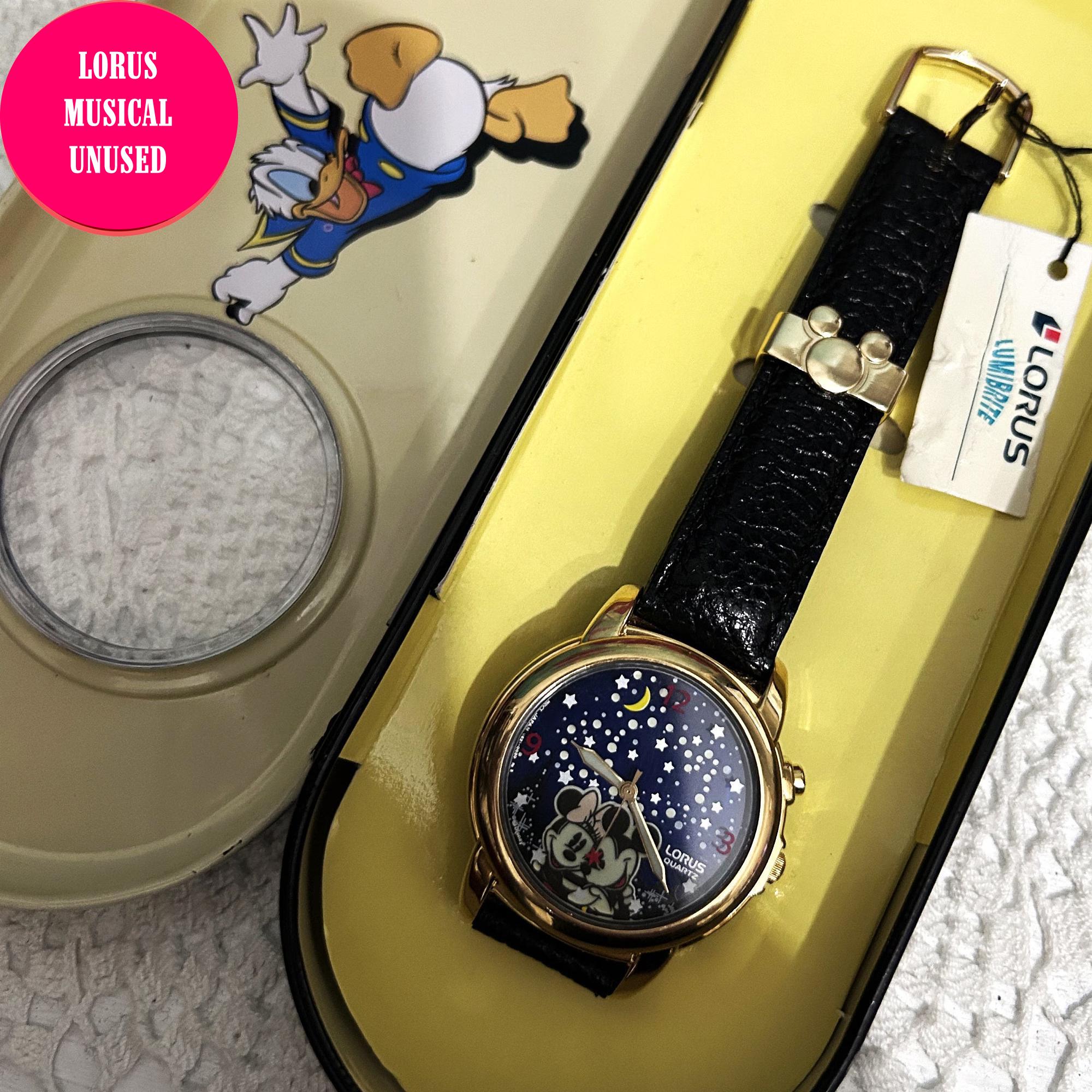 Unused Vintage LORUS, seiko disney watch,disney watch, new battery
