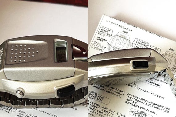 サンスケページ UNUSED Collectible Seiko Talking Men's A860-4001 Rare