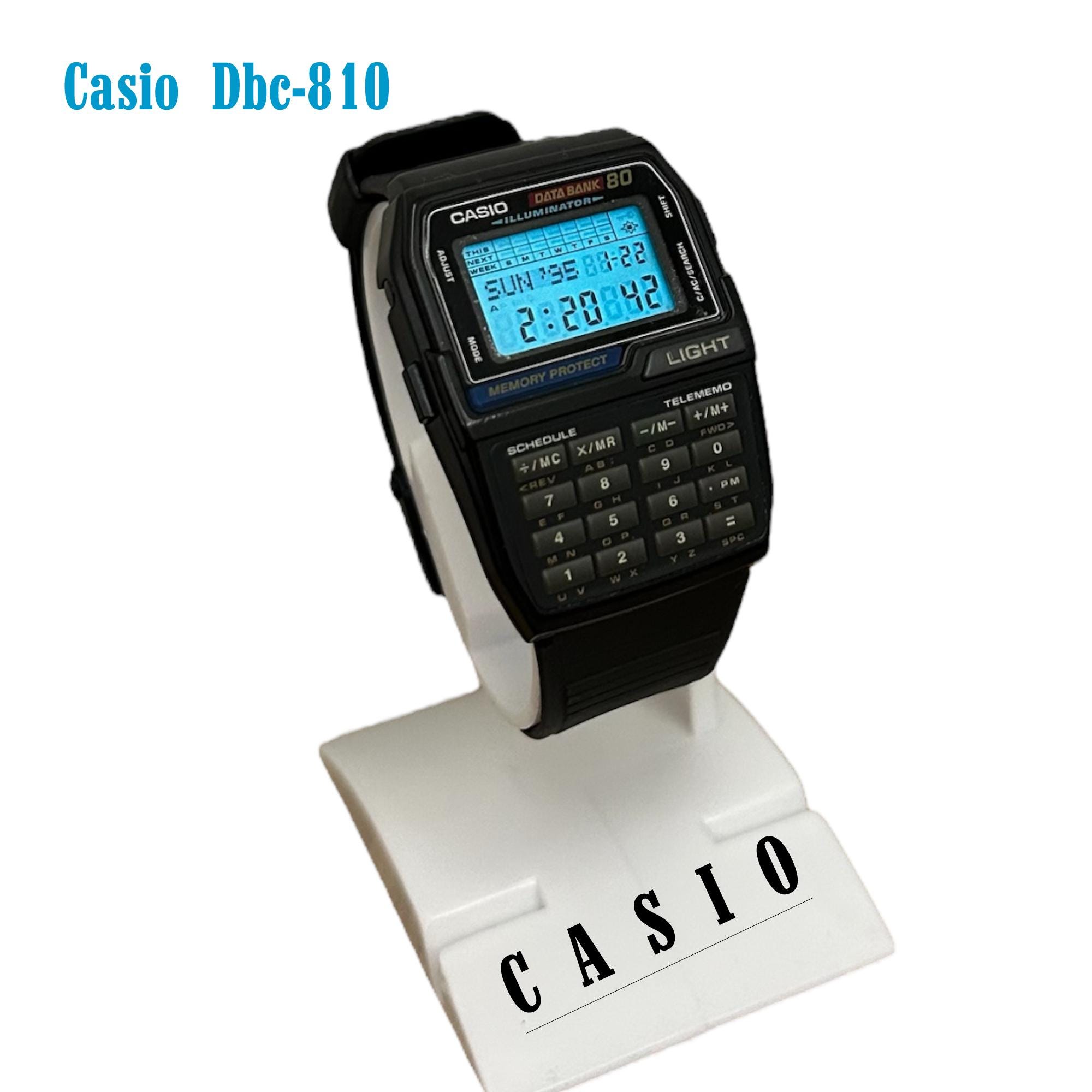 CASIO データバンク DBC-810 美品 Casio DBC-810 Calculator/ Watch Module 1476 Vintage/very
