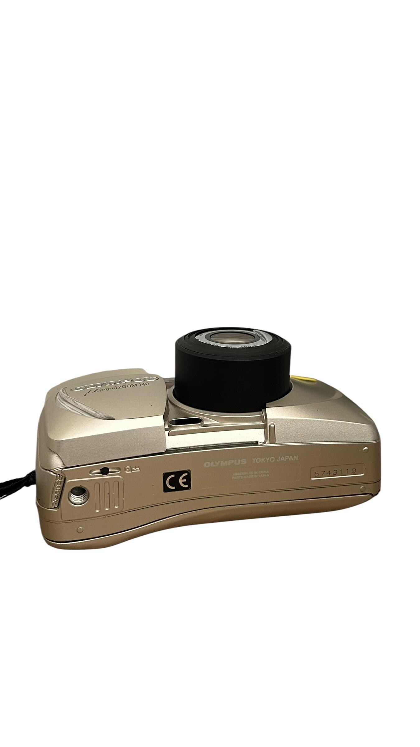 Vintage Olympus Zoom 140 35mm Film Camera With Case & Battery - Etsy