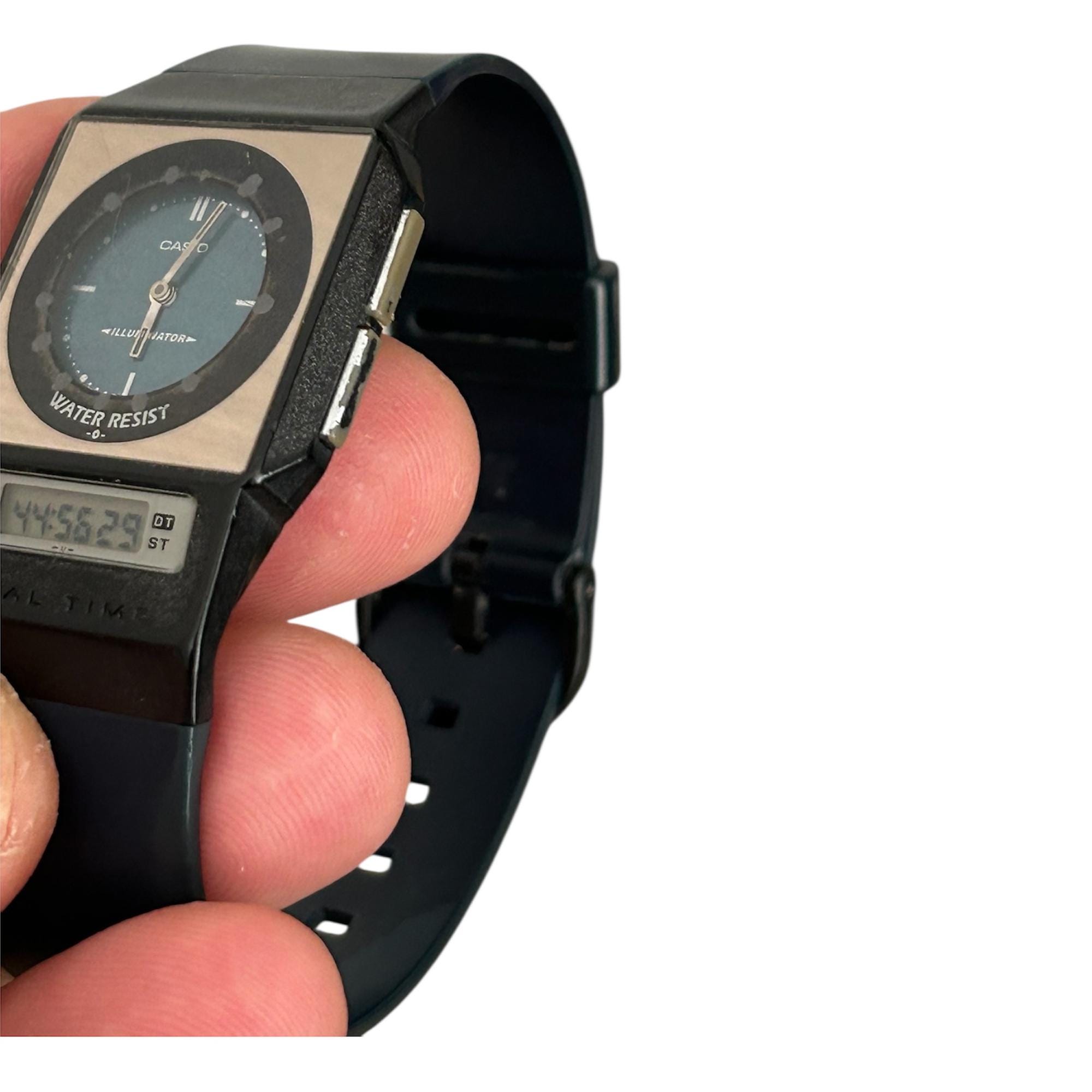 Vintage Casio Dual Time FS-01 Watch Very RARE Collectibles / From