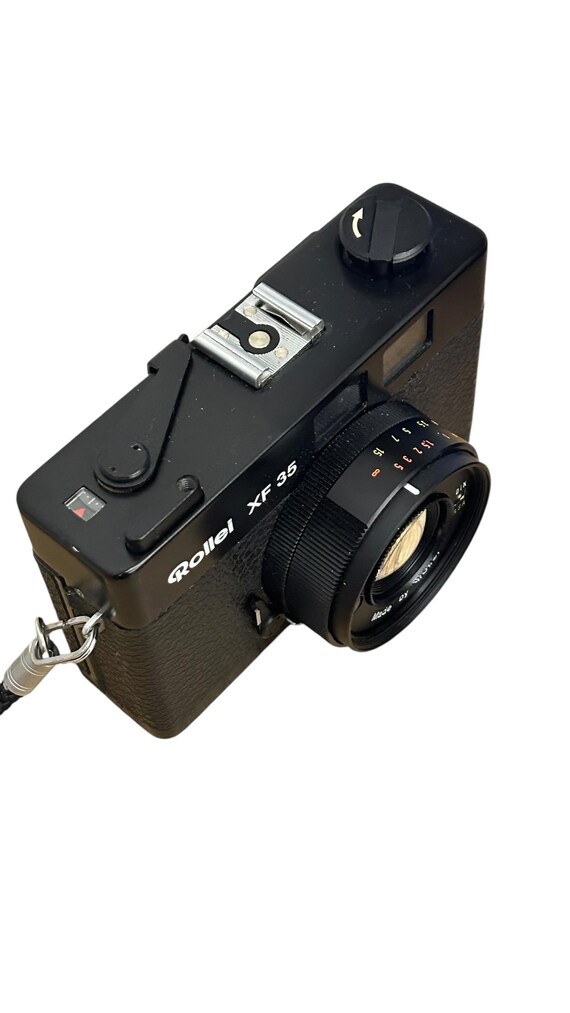 ヴィンテージのローライXF 35フィルムカメラ、ゾナー2.3/40レンズ