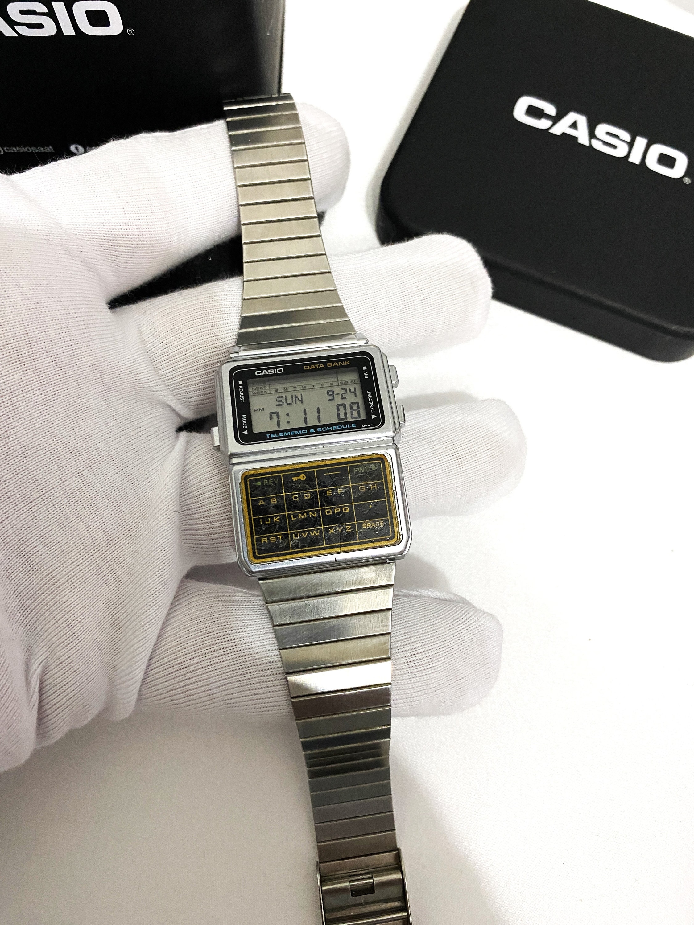 Vintage Casio DBC-600 Databank/ Calculator Mod;563/ Rare and Very 