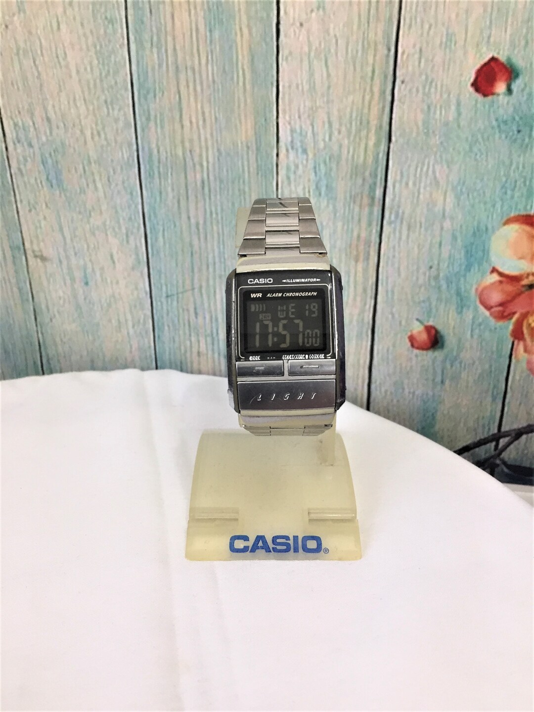 Casio Illuminated WR Alarm / Chronograph Men's Digital Etsy