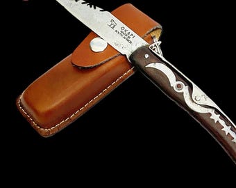 ★レア　非売品★【WWF 森林保護】フェーブ　フルセット　フランス雑貨 Set Okapi Knife and Corsa VENDETTA Horn France Knife Steel
