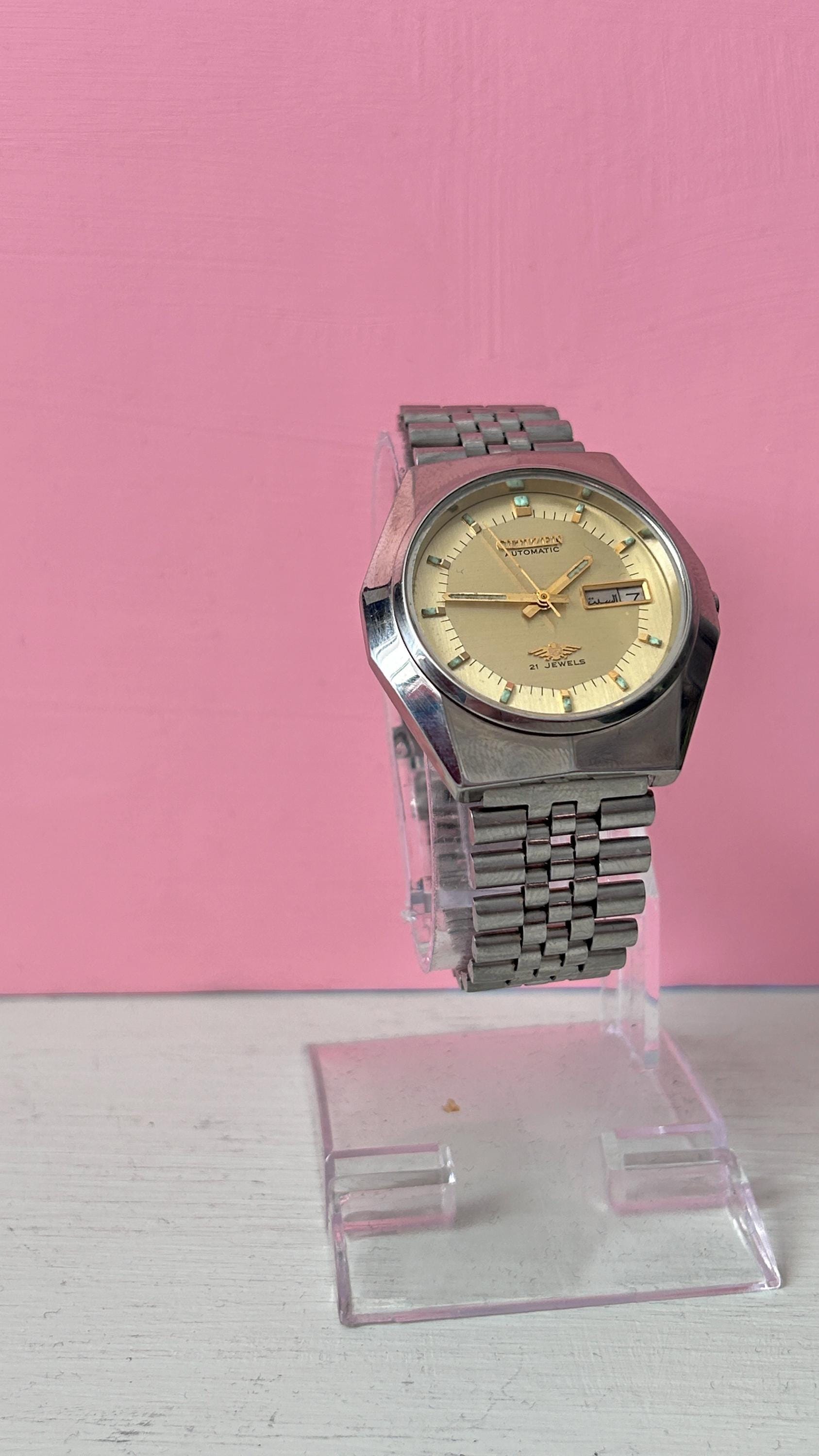 RARE MODEL Vintage Citizen Watch 4-062752 SMT Automatic 21 Jewels