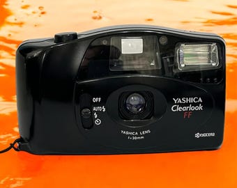 ヤシカ クリアルック FF 京セラ コンパクト 35 mm フィルムカメラ