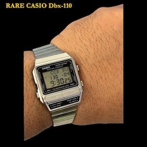 Vintage RARE Casio DBX-110 696 Data Bank Telememo 100 Japan M - Clean - Works Great!, Collectible, Retro, mom dad gift,