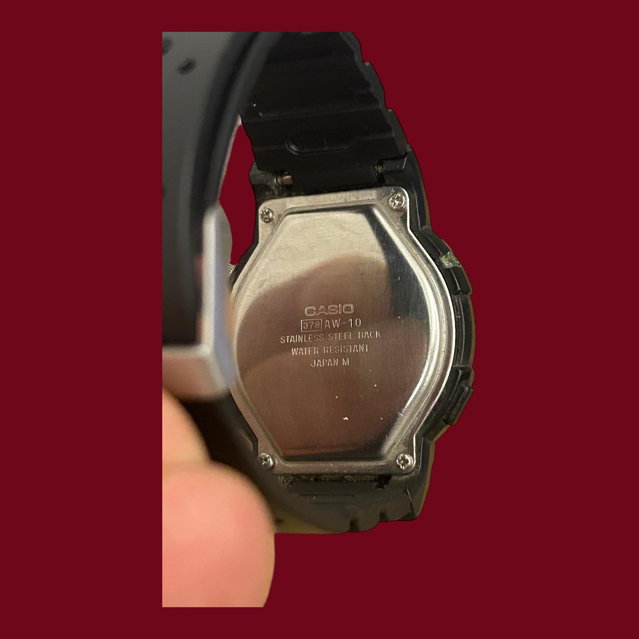 Rare THERMOMETER Casio AW-10, Watch, Casio Vintage, Collectible 