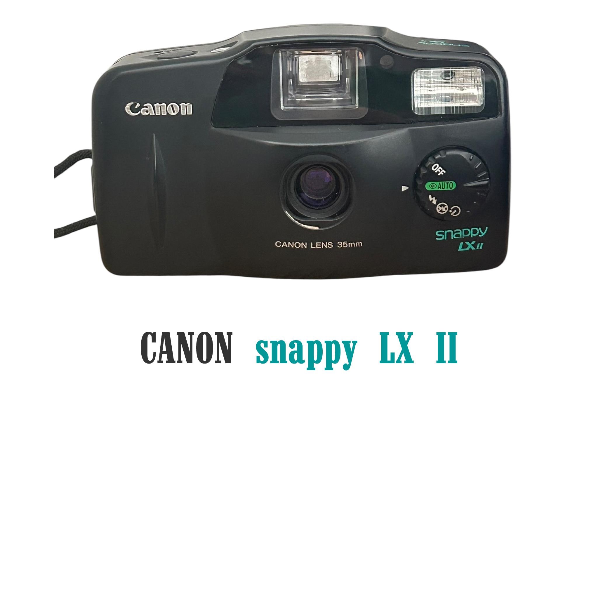 Vintage Canon Snappy LX II 35mm Point and Shoot Film Camera - Etsy