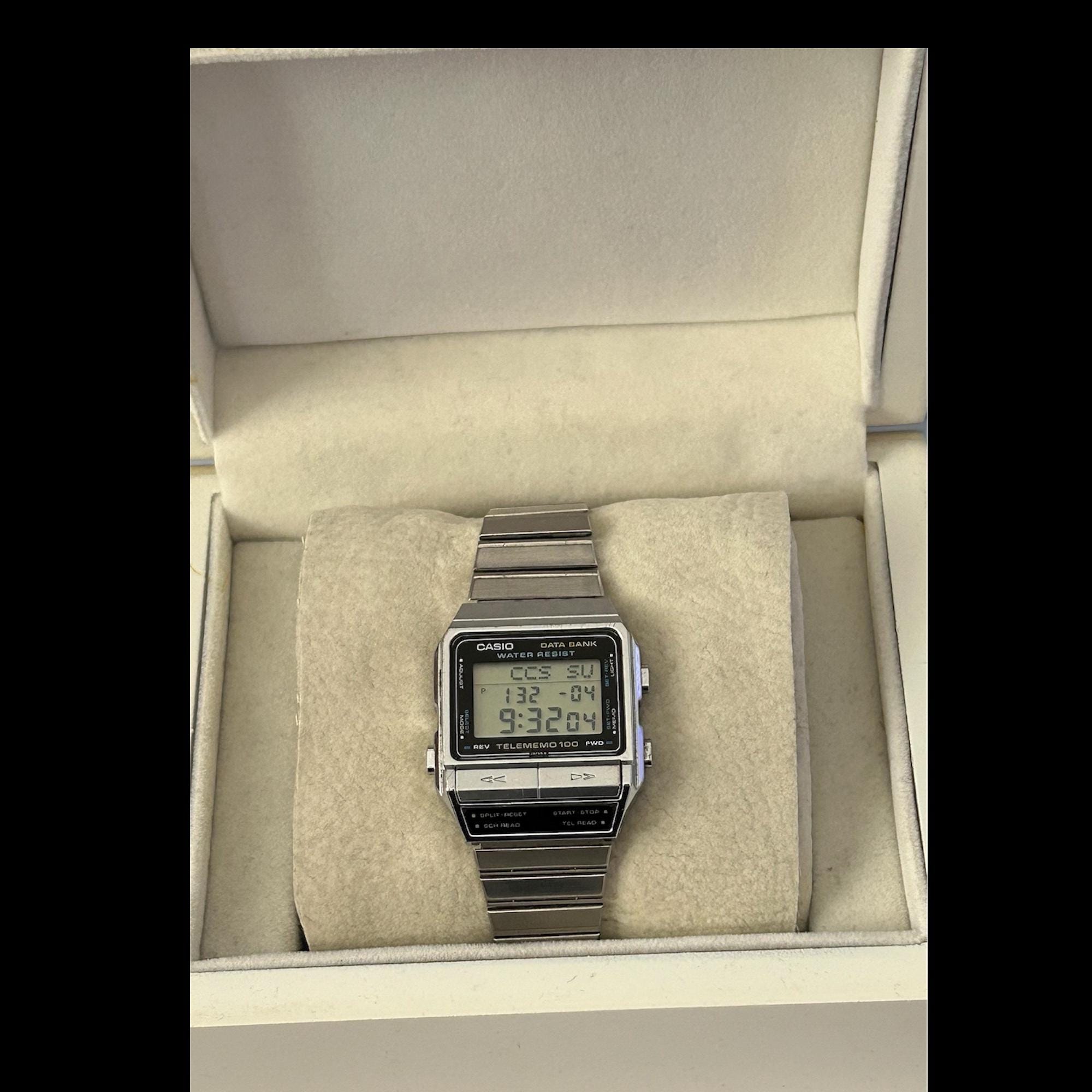 Vintage RARE Casio DBX-110 696 Data Bank Telememo 100 Japan M