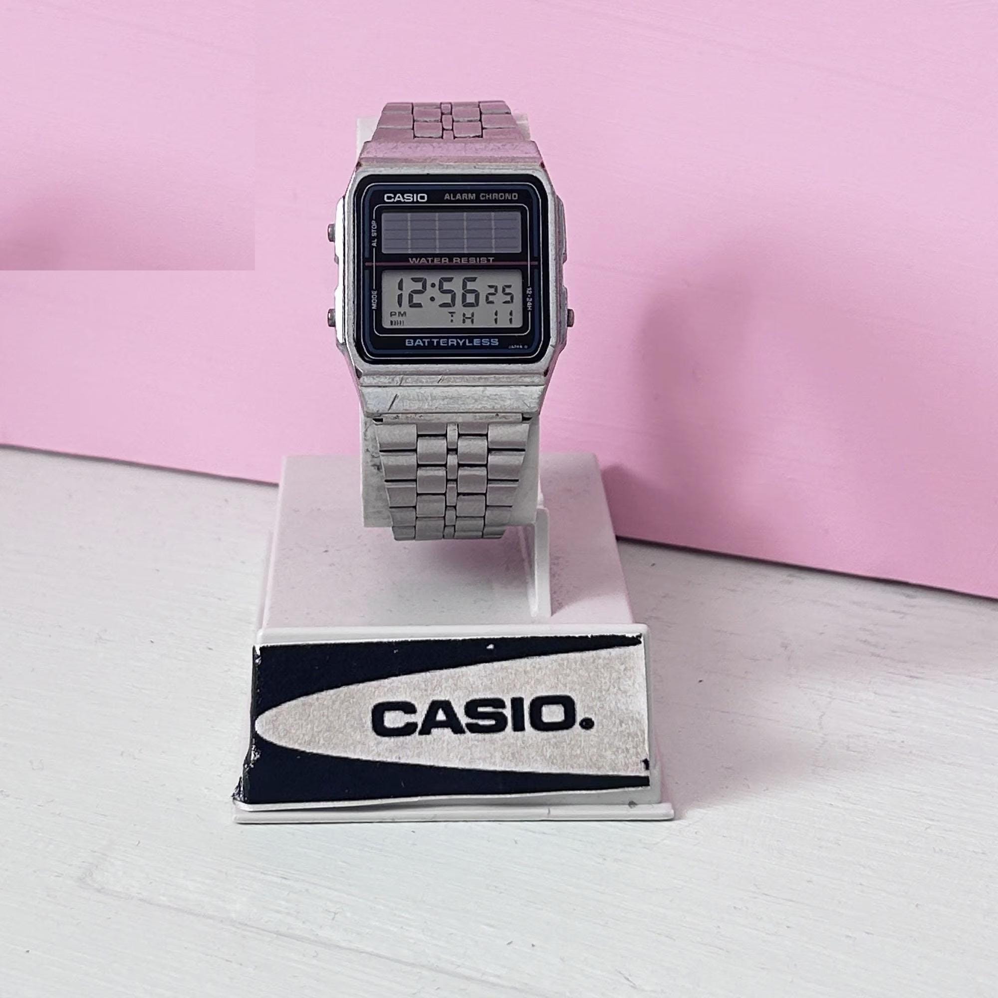 美品！絶版ソーラーモデル 】 CASIO AL-180 初期668モジュール