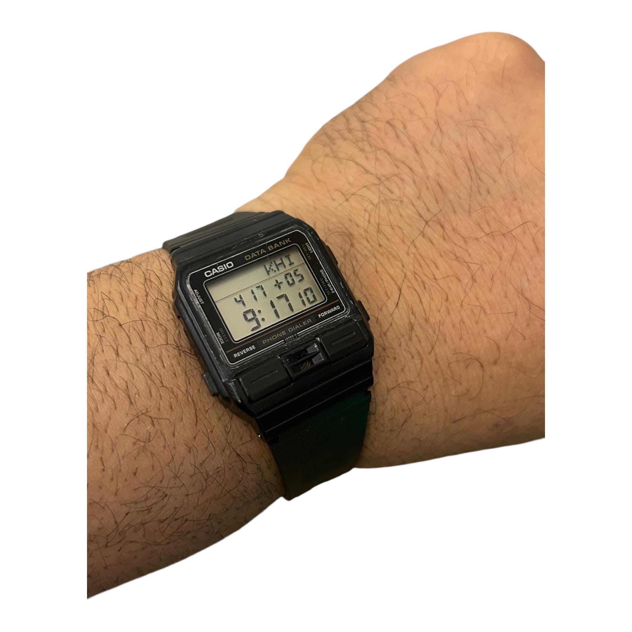 CASIO DATABANK 80 デジタル腕時計　DBC800 データバンク Casio DATABANK 80（DBC-810 Module1476）の説明書 | しばさんの