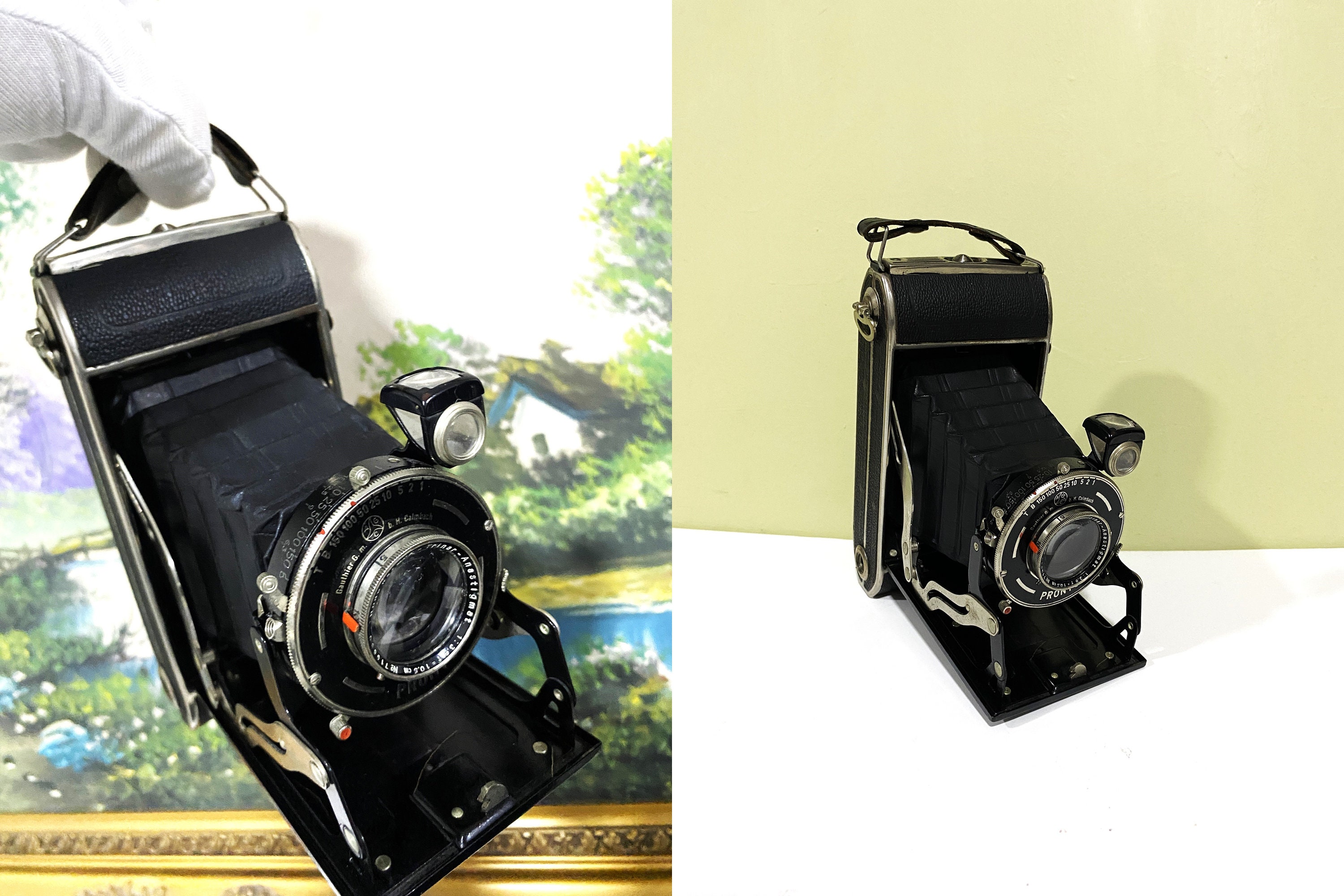 Wirgin ヴィルジン 蛇腹フィルムカメラ 6×9 Prontor-S Wirgin ヴィルジン 蛇腹フィルムカメラ 6×9 Prontor-S 【公式通販】