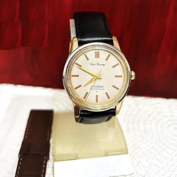 【極美品】希少　セイコー　フェアウェイ　J13048 手巻き　アンティーク Yahoo!オークション -「j13048」の落札相場・落札価格