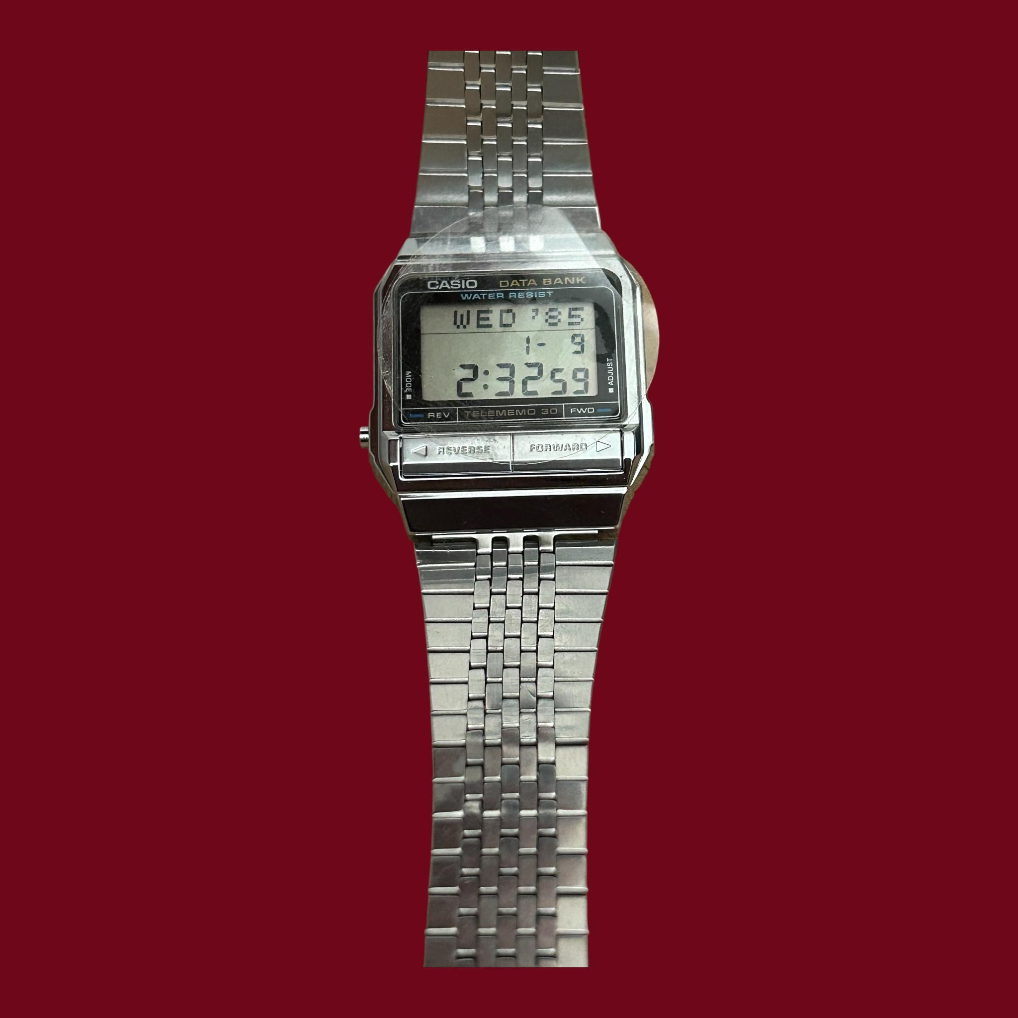 未使用のビンテージ Casio DB-310 データバンクウォッチ 80年代