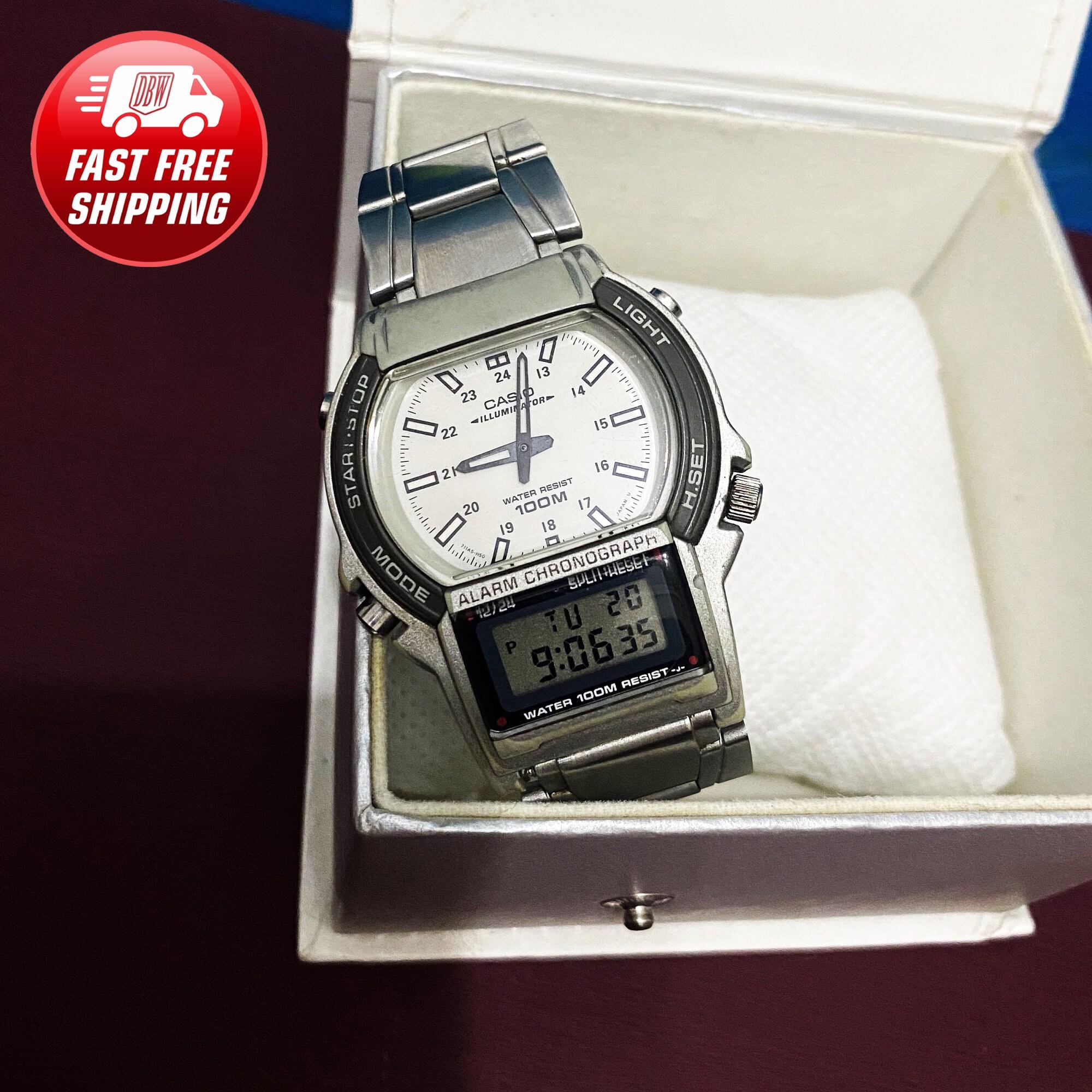Casio AW-61 1750 Watch Analog Digital / Japan/ Chronograph Casio AW-61 1750 Watch Analog Digital / Japan/ Chronograph