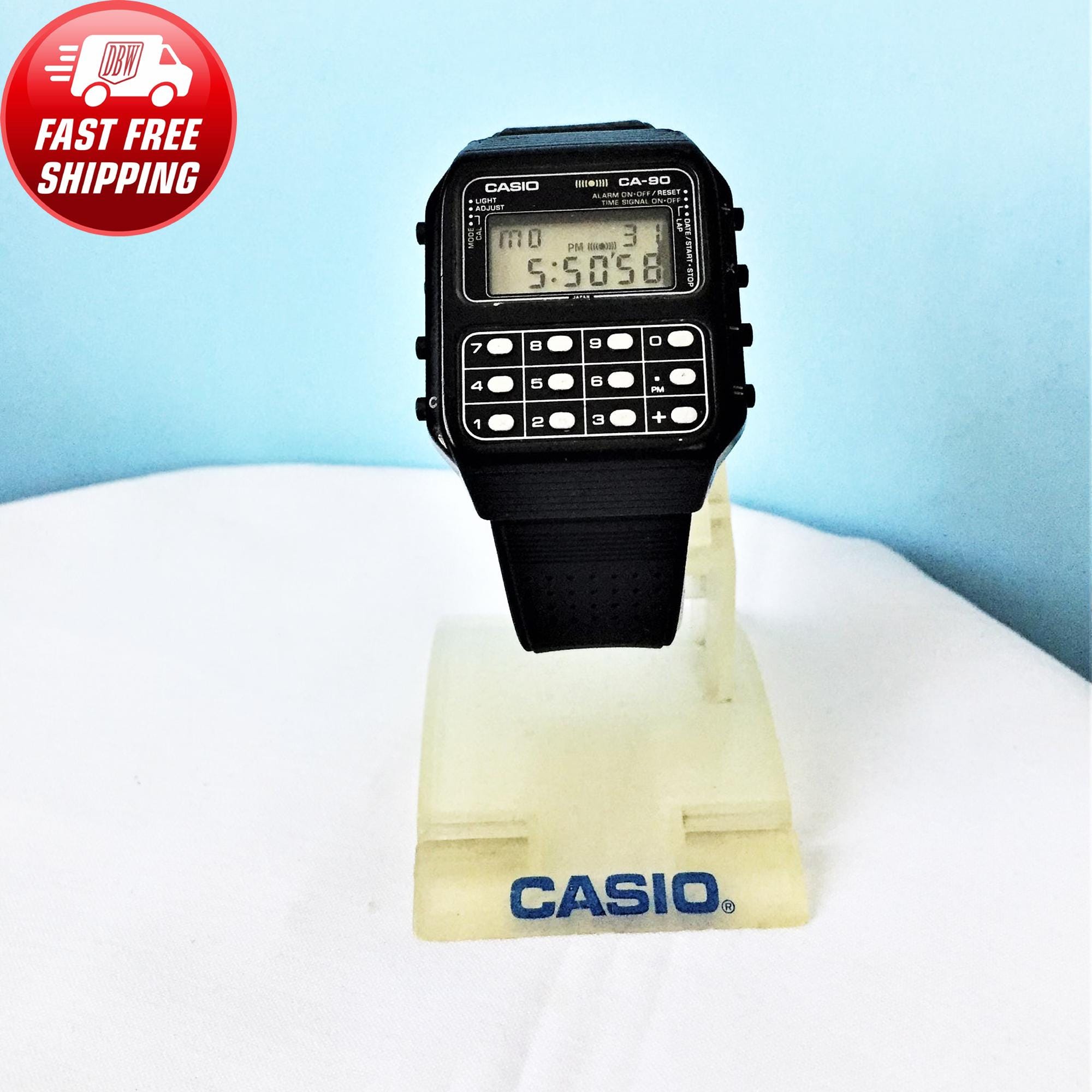 Vintage Casio CA-90 / Digital Calculator Japan Made Watch Vintage Casio CA-90 / Digital Calculator Japan Made Watch