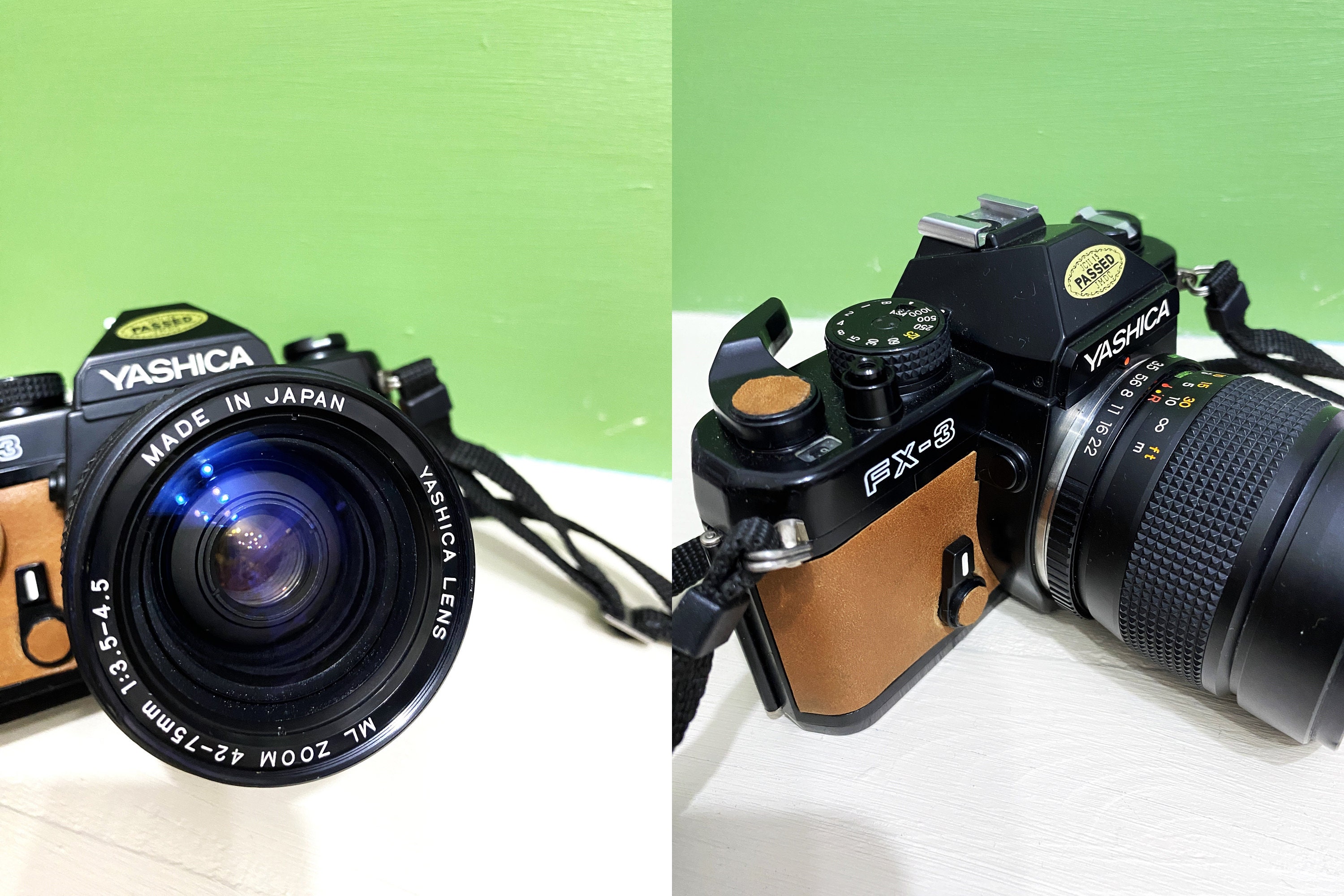 Vintage Yashica FX-3 35mm SLR Camera, Cosina Built, Retro