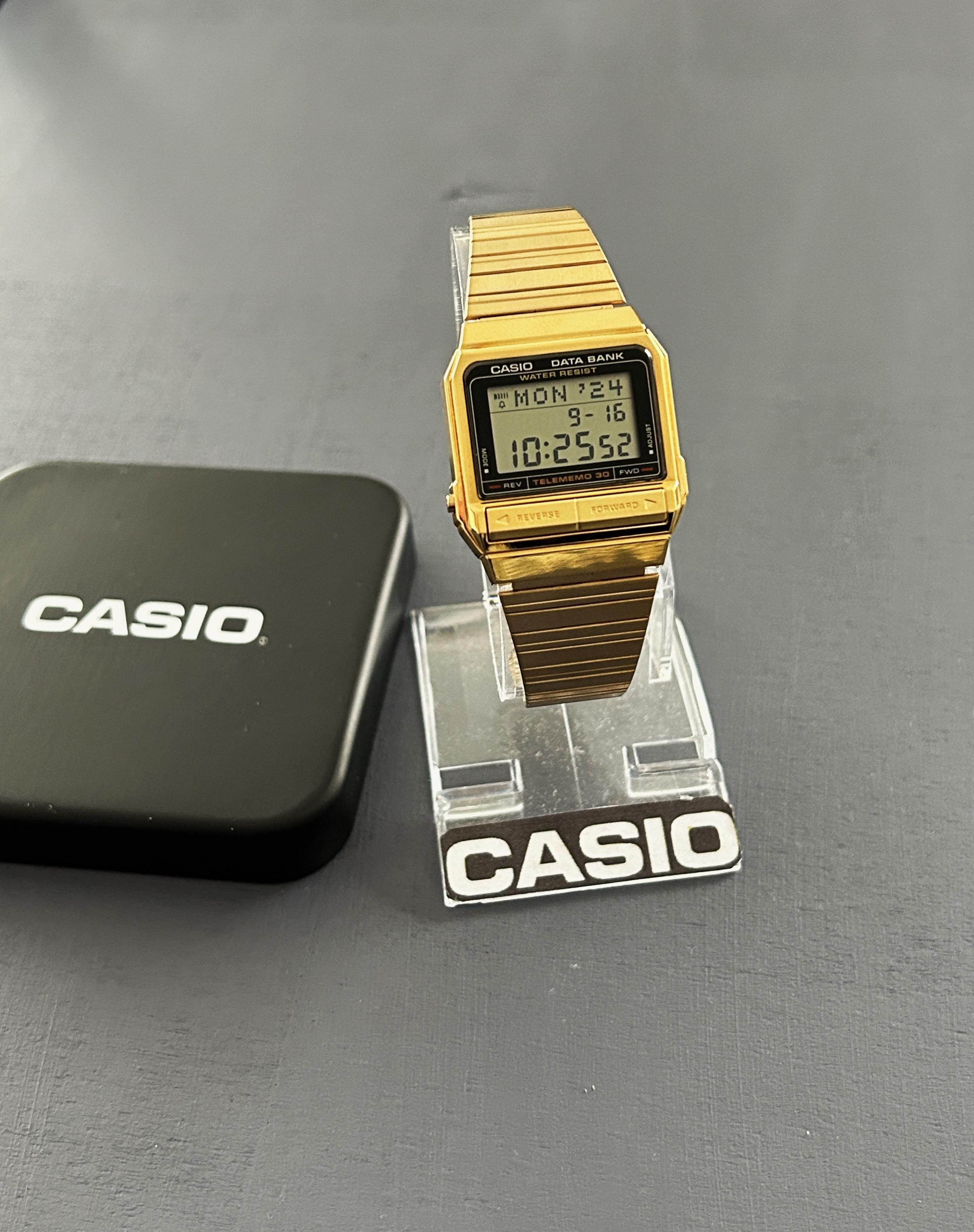 CASIO DB-31 DATA BANK デジタル腕時計 CASIO - DB-31-1Z - Databank - Vintage Digital Watch
