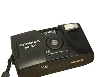 Olympus Trip 300 35mm Point and Shoot Film Camera - Tested