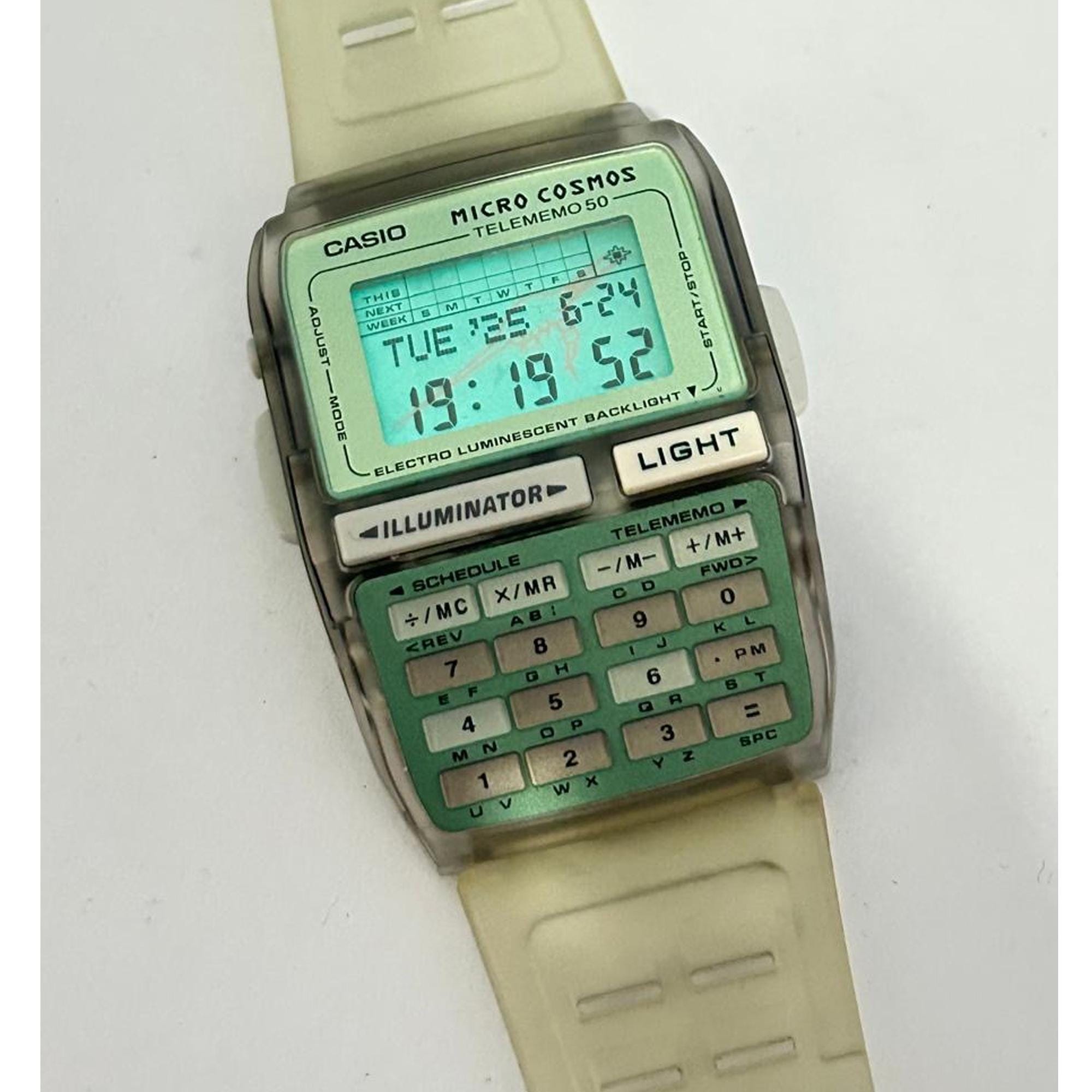 時計 CASIO DATA BANK micro cosmos DBC-63 Vintage CASİO DBC-63 Micro Cosmos - Etsy