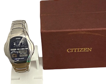 Vintage ULTRA Rare Citizen Digital Chronograph D046-086325 K