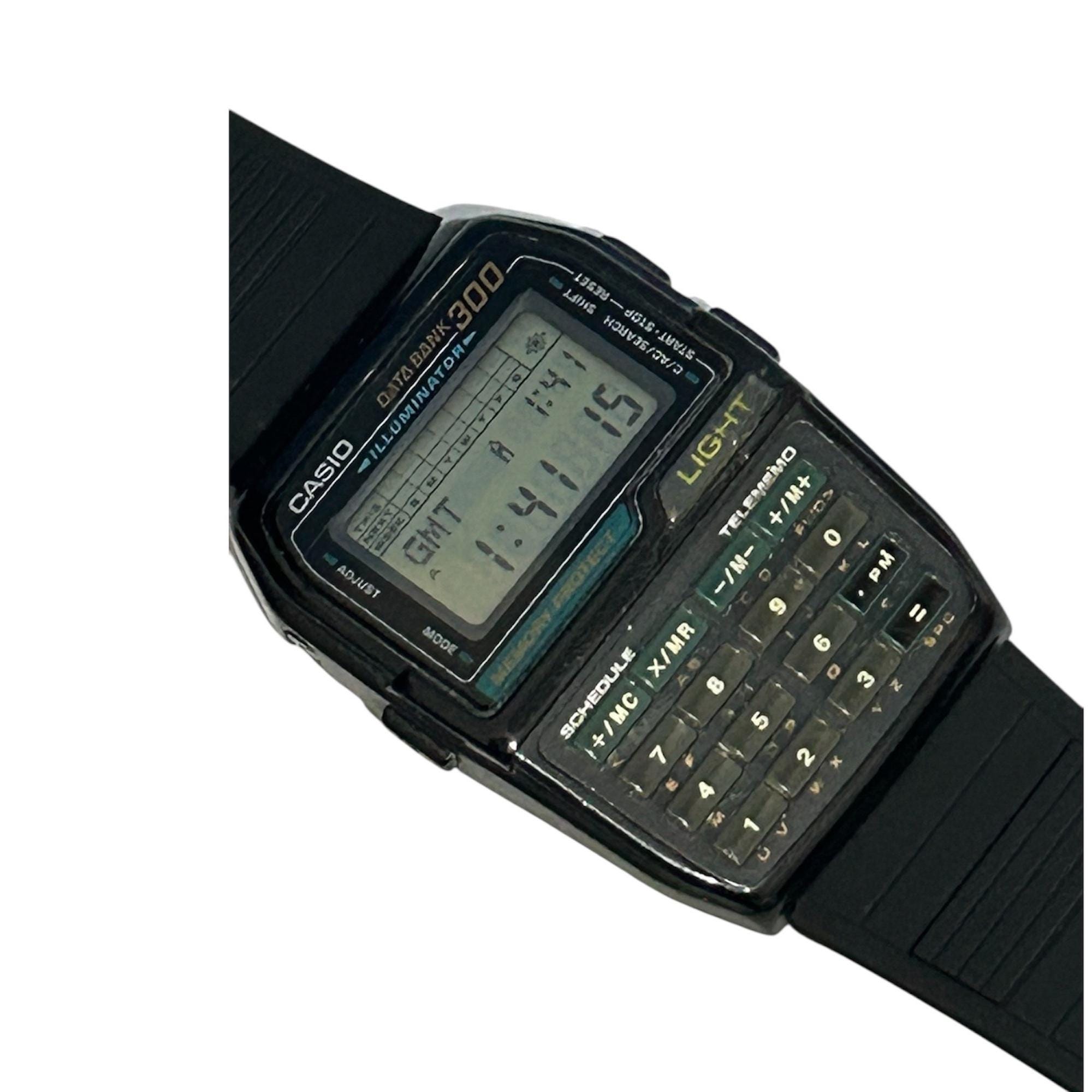 Vintage Casio Dbc-310 Data Bank 300 Calculator Digital Watch Mod