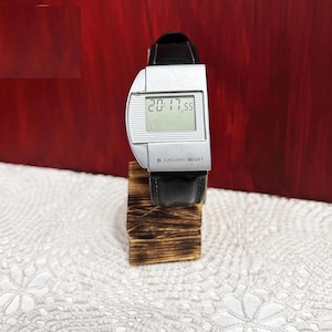 VERY RARE Junghans MEGA 1 Worlds First Radio  Very Good Condition Controlled Watch,Collection Digital Wristwatch,Vintage   Collectible Watch