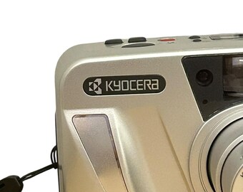Vintage Kyocera Yashica EZ Zoom Film Camera - 38-70mm Lens Point