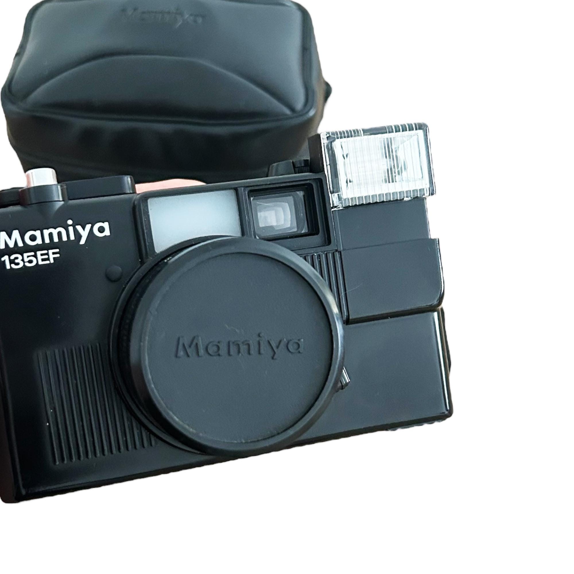 ヴィンテージ マミヤ 135 EF フィルムカメラ: 35 mm、オリジナルケース