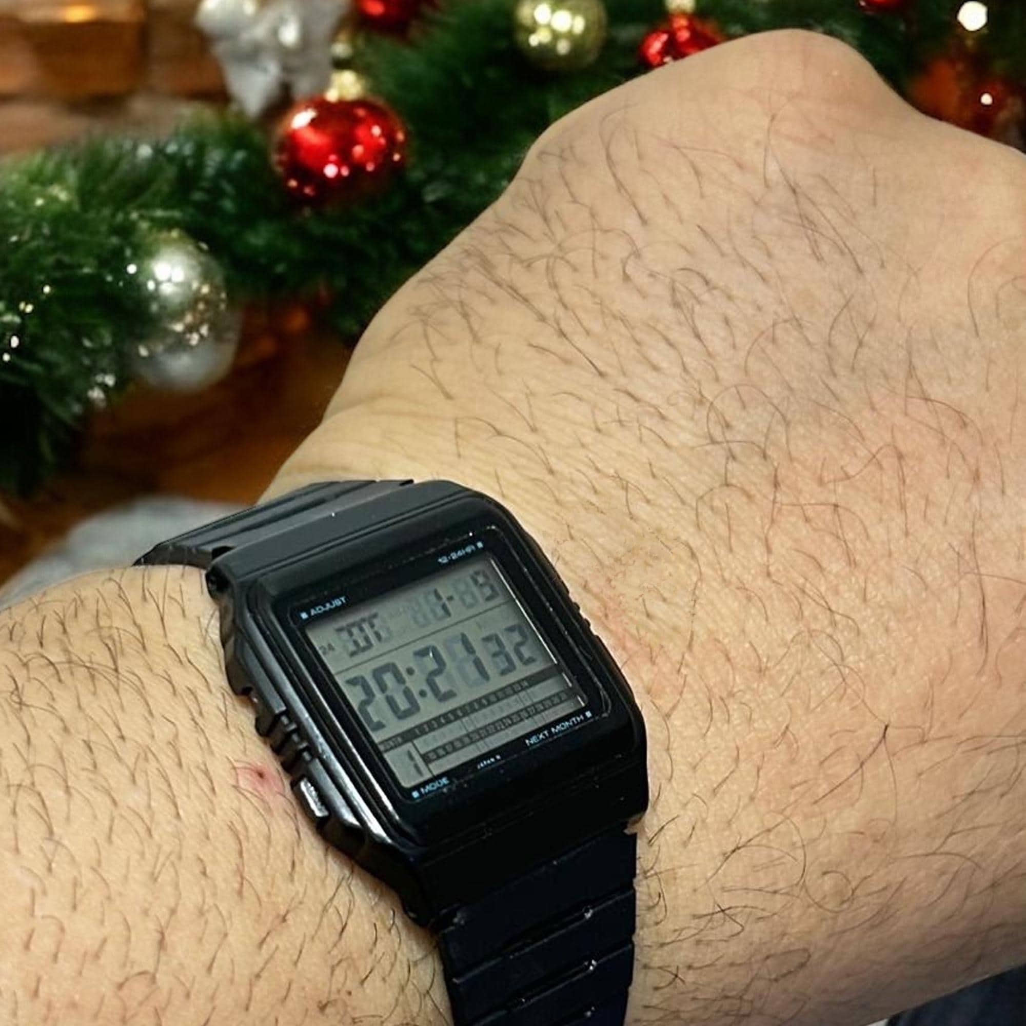 ULTRA RARE Vintage Casio W-49 Calendar Memo Men's 1980s Mod: 551