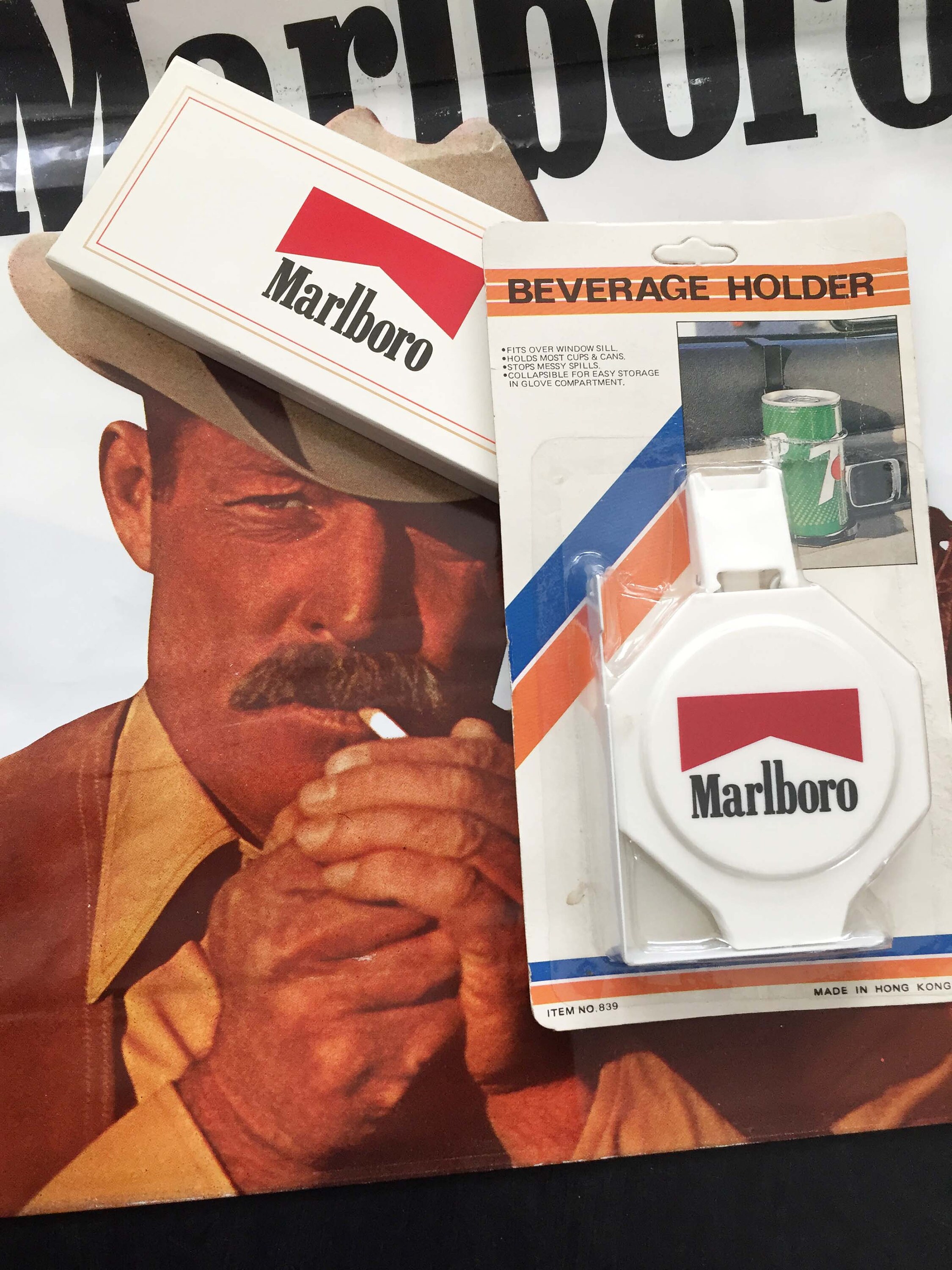 Marlboro Beverage Holder Collectible/ Made in Germany/very Good