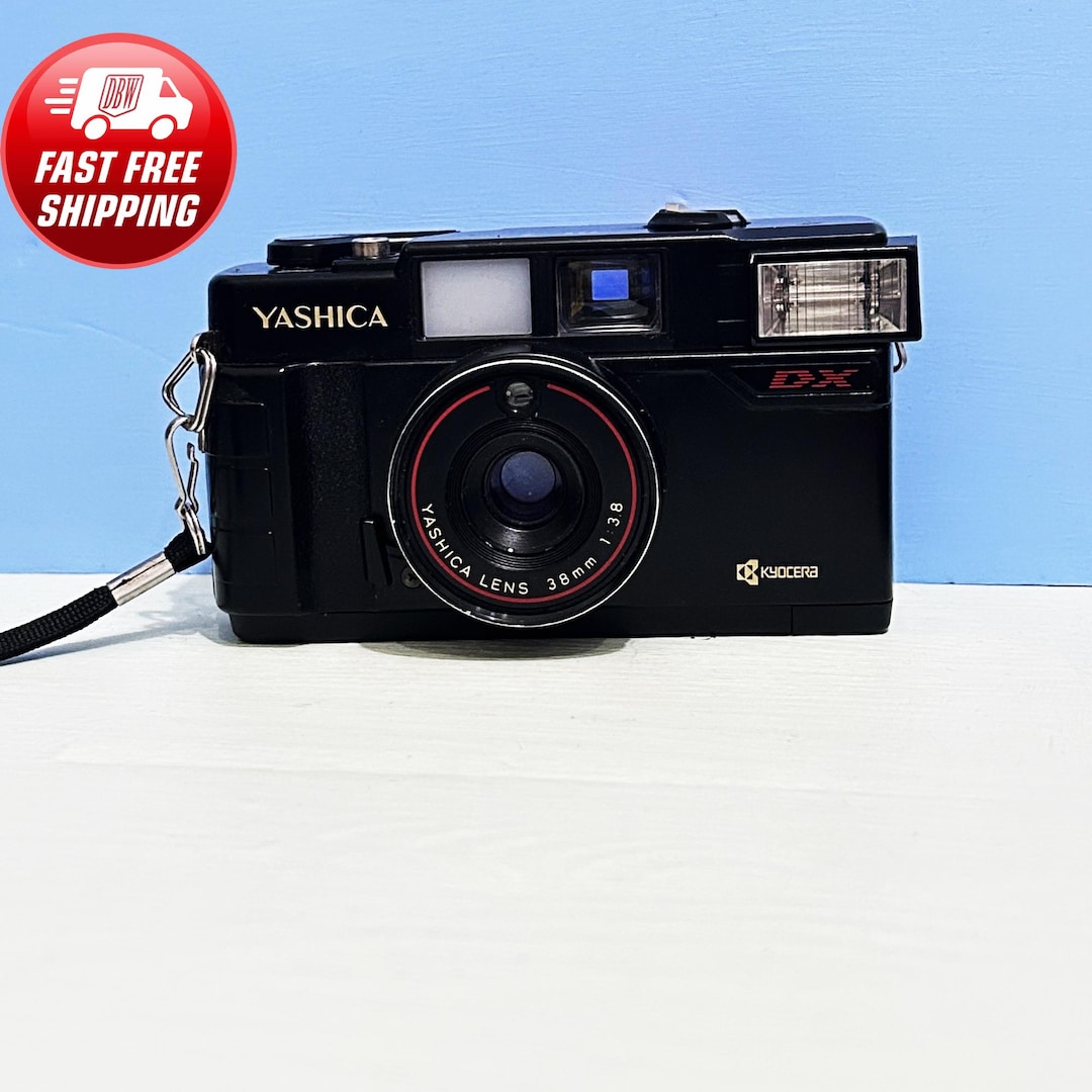 Yashica MF-2 Super DX Cámara Compacta De 35mm Foto R3, Film Lab Y