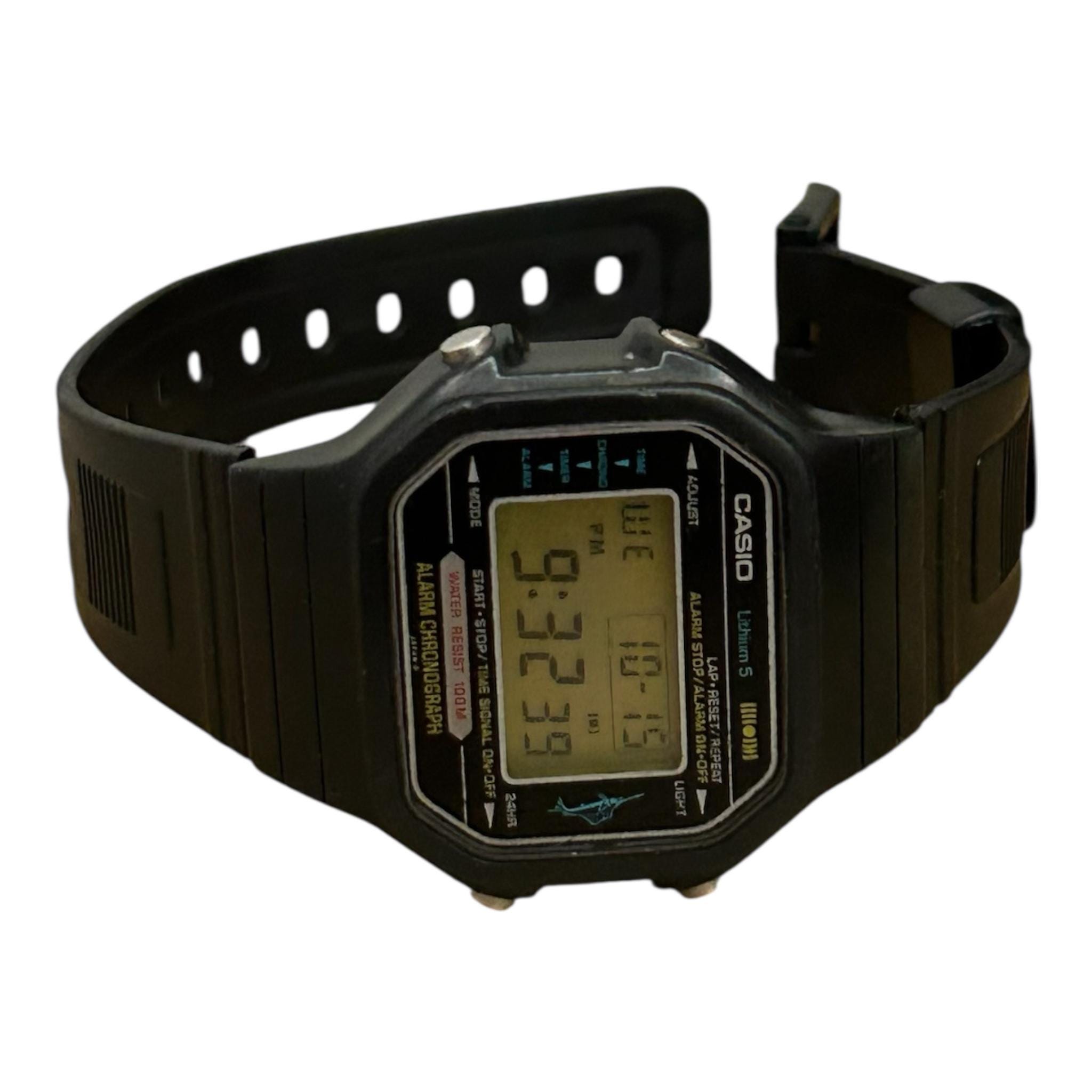 CASIO カジキ 106 H110 Very Rare 1980s Vintage CASIO H110 (106) MARLIN Japan H Casio TİN