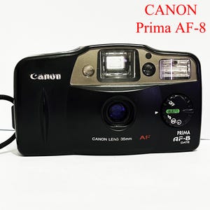 Vintage Canon Prima AF-835mm film camera, olympus, 35mm camera, compact camera, point shoot, canon,slr, vintage, analog camera, autoboy