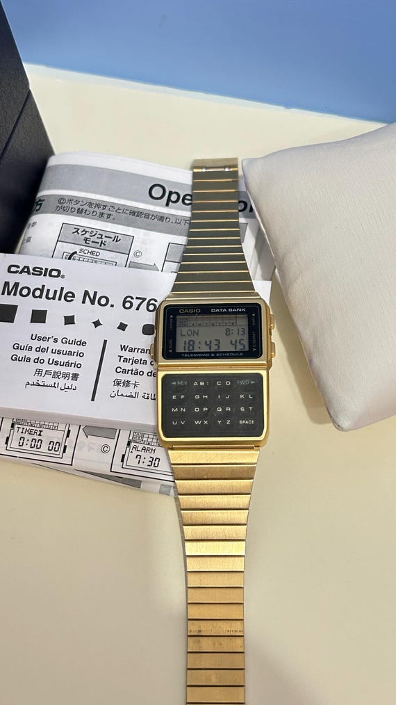 CASIO DATA BANK ゴールド腕時計　DBC_610 s-l400.jpg