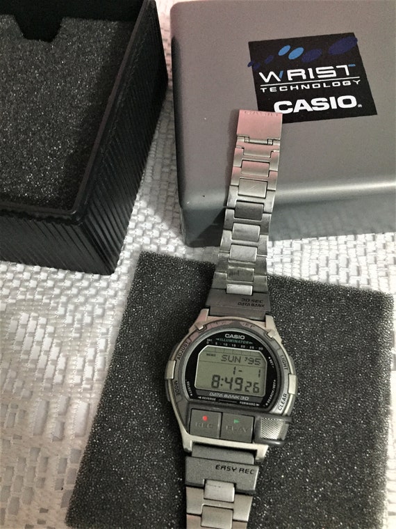 Vintage Casio Db-v300 Easy/ Rec Databank 30 Secon… - image 3