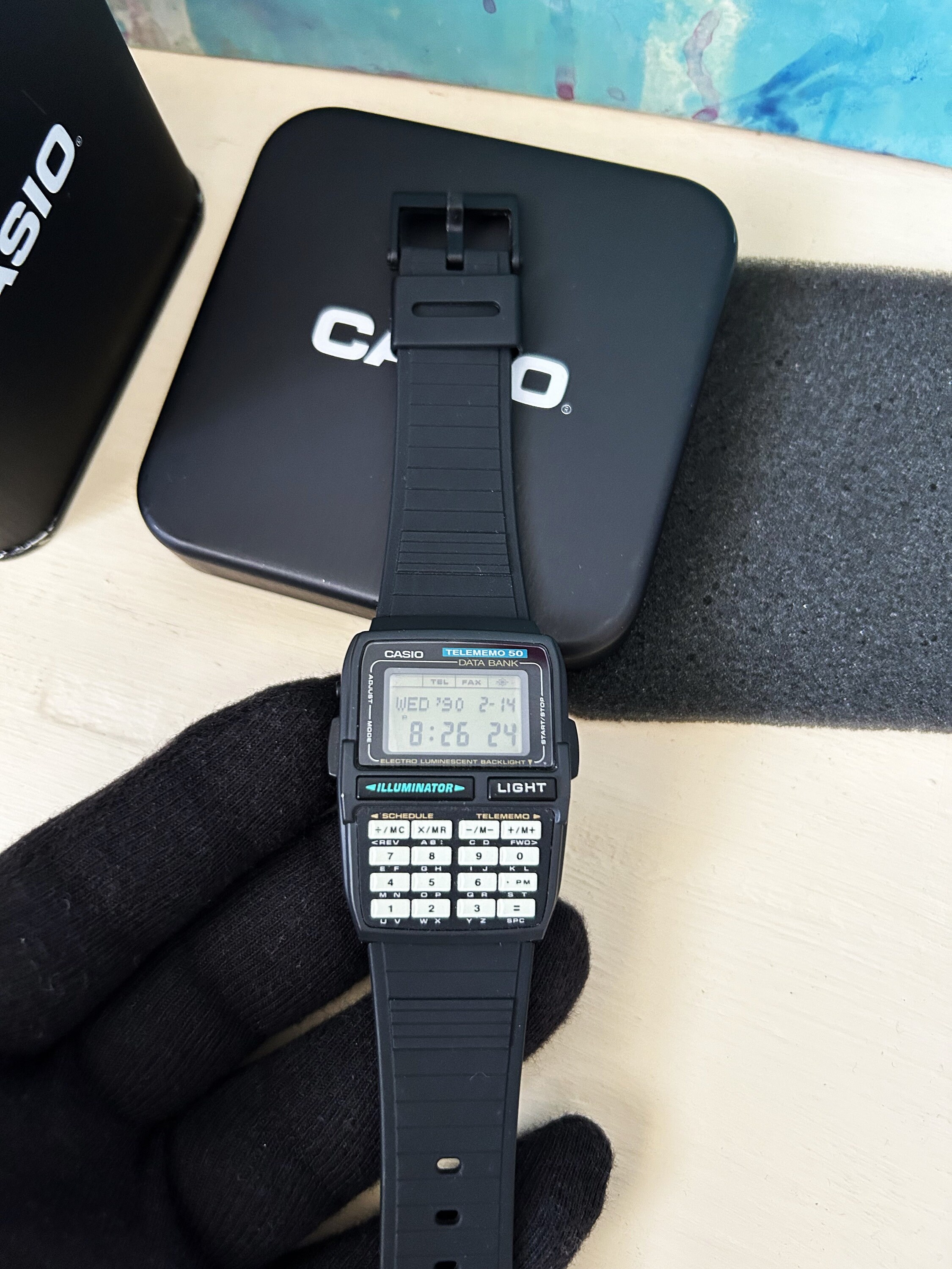 Vintage Casio DBC-30 Calculator/ Watch Module 1253 /collectible