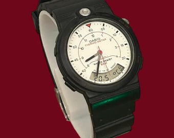 Rare THERMOMETER Casio AW-10, Watch, Casio Vintage, Collectible