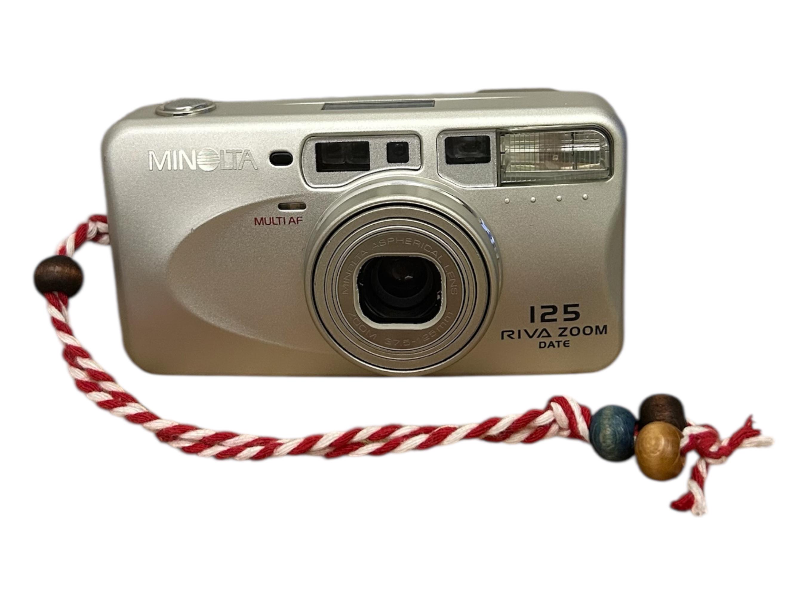 Minolta Freedom/ Zoom 125 35mm Point&shoot Film Camera/ Very Good