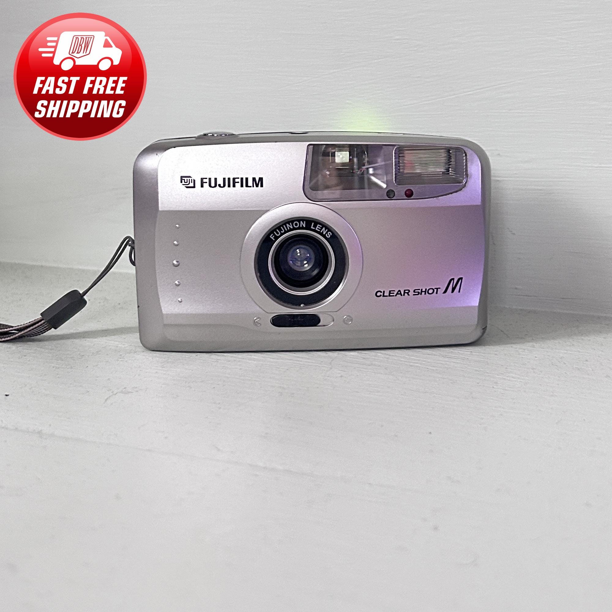 Fujifilm Clearshot M -point and Shoot 35mm/ With Battery/ Film