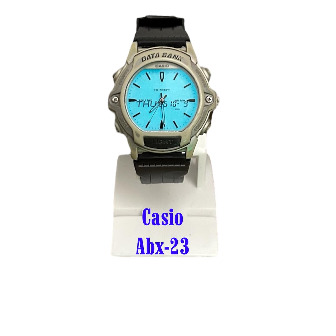 Casio Abx-23 Vintage Module 2358 Twincept/ Ana-digi Data Bank