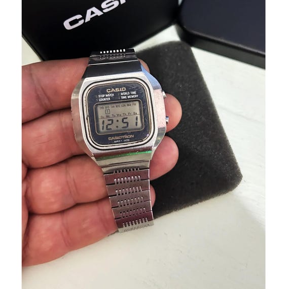 Casio カシオトロン　s14 昭和レトロ Casio Casiotron X-1s S-14 - Time Art Piece